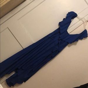 Blue Jennifer Lopez dress